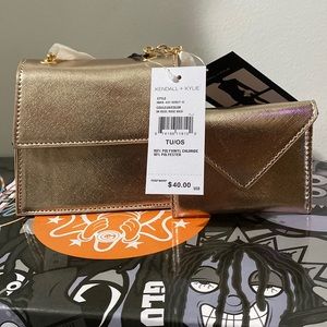 Kendall + Kylie Mini Purse, Rose Gold